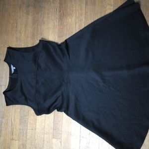 ✨️NWOT | DAISY FUENTES LITTLE BLACK SATIN DRESS | XL